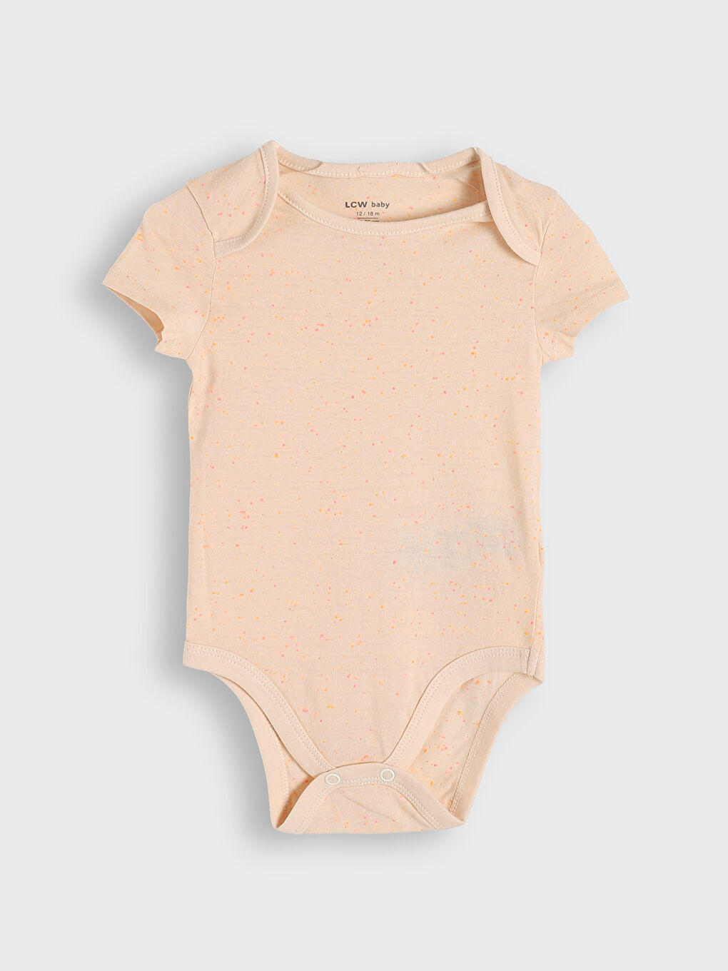 Basic Baby Girls Snap-Button Bodysuit 2 Pack-4