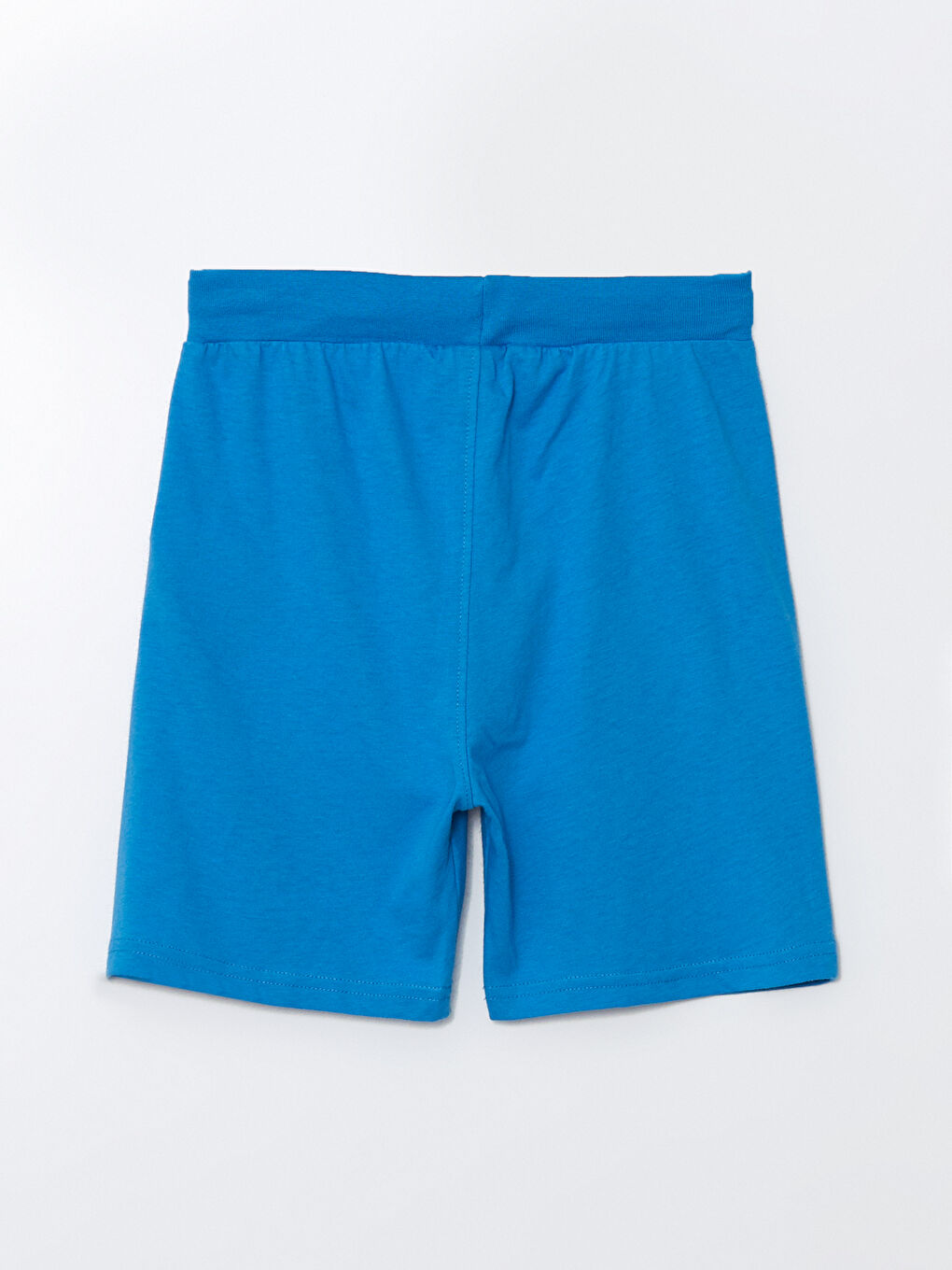 Mavi Beli Lastikli Spider-Man Baskılı Erkek Çocuk Şort-2