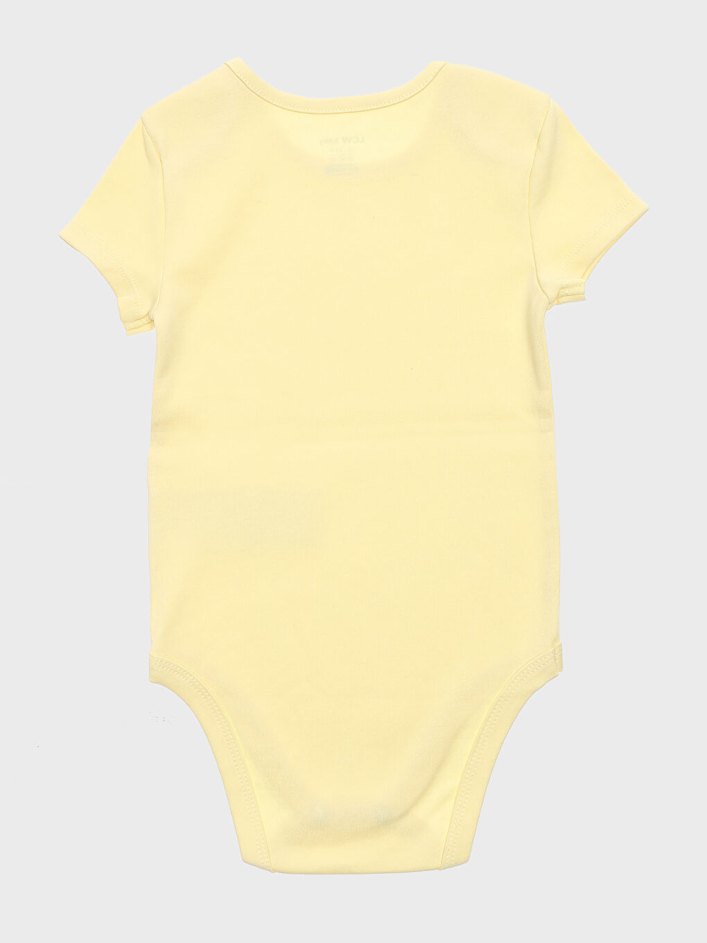 بودي سوت أولادي رضع بأكمام قصيرة وياقة دائرية وكباسين طقطق عبوة من قطعتين-7