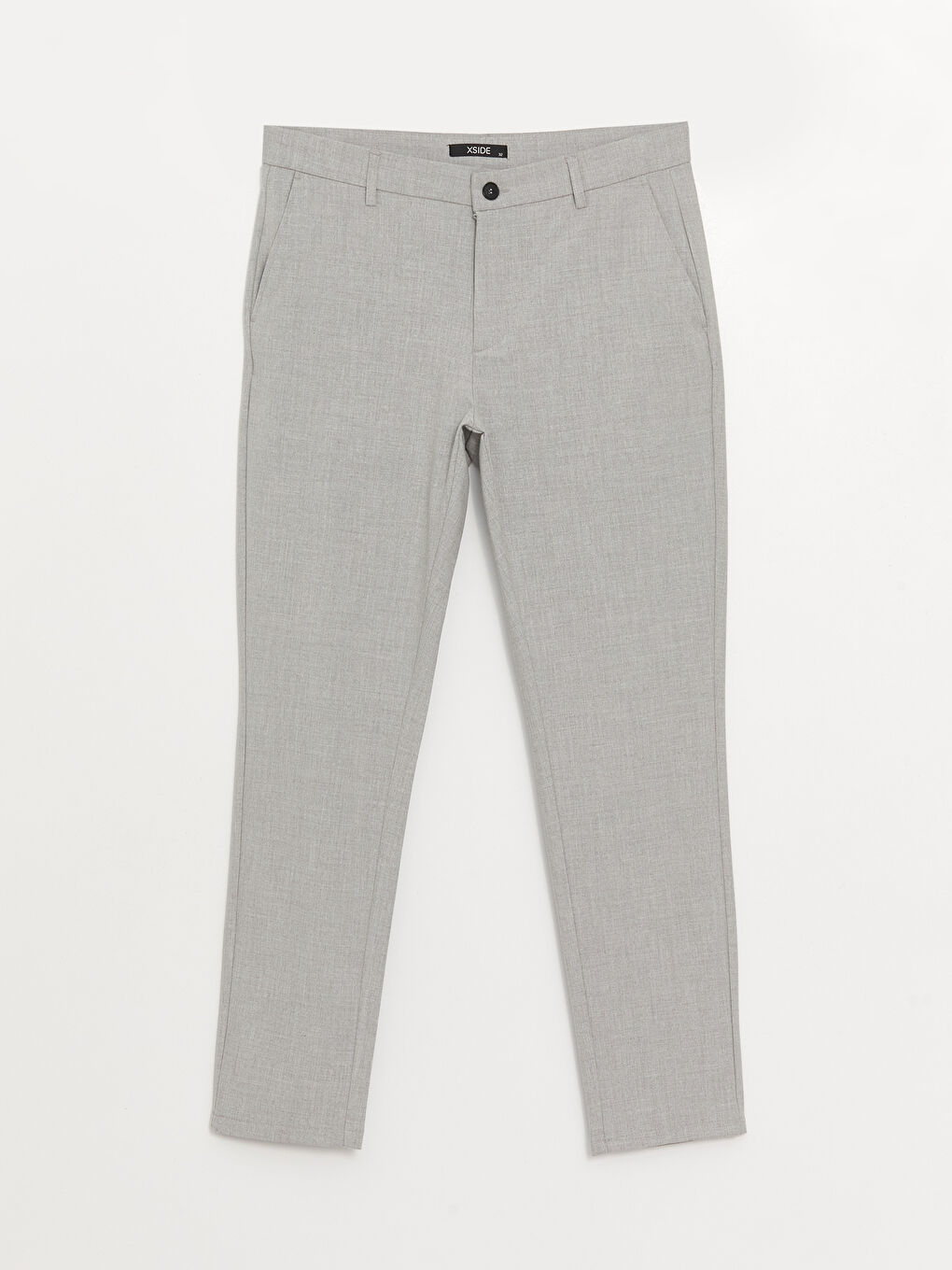 Gri Slim Fit Erkek Pantolon-5
