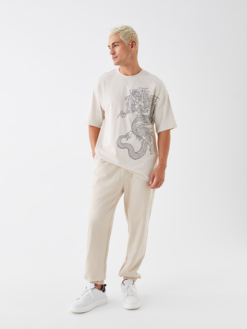 Relaxed Fit Men's Jogger Sweatpants-1