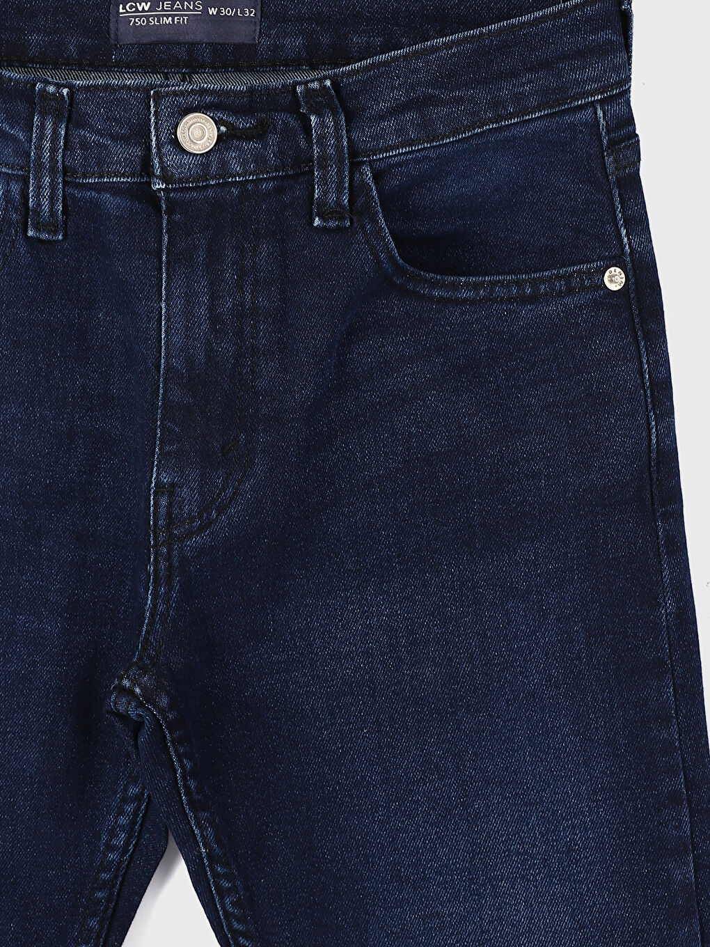 جينز وسط عالي جوبتر بقصة سوبر سليم للسيدات-2