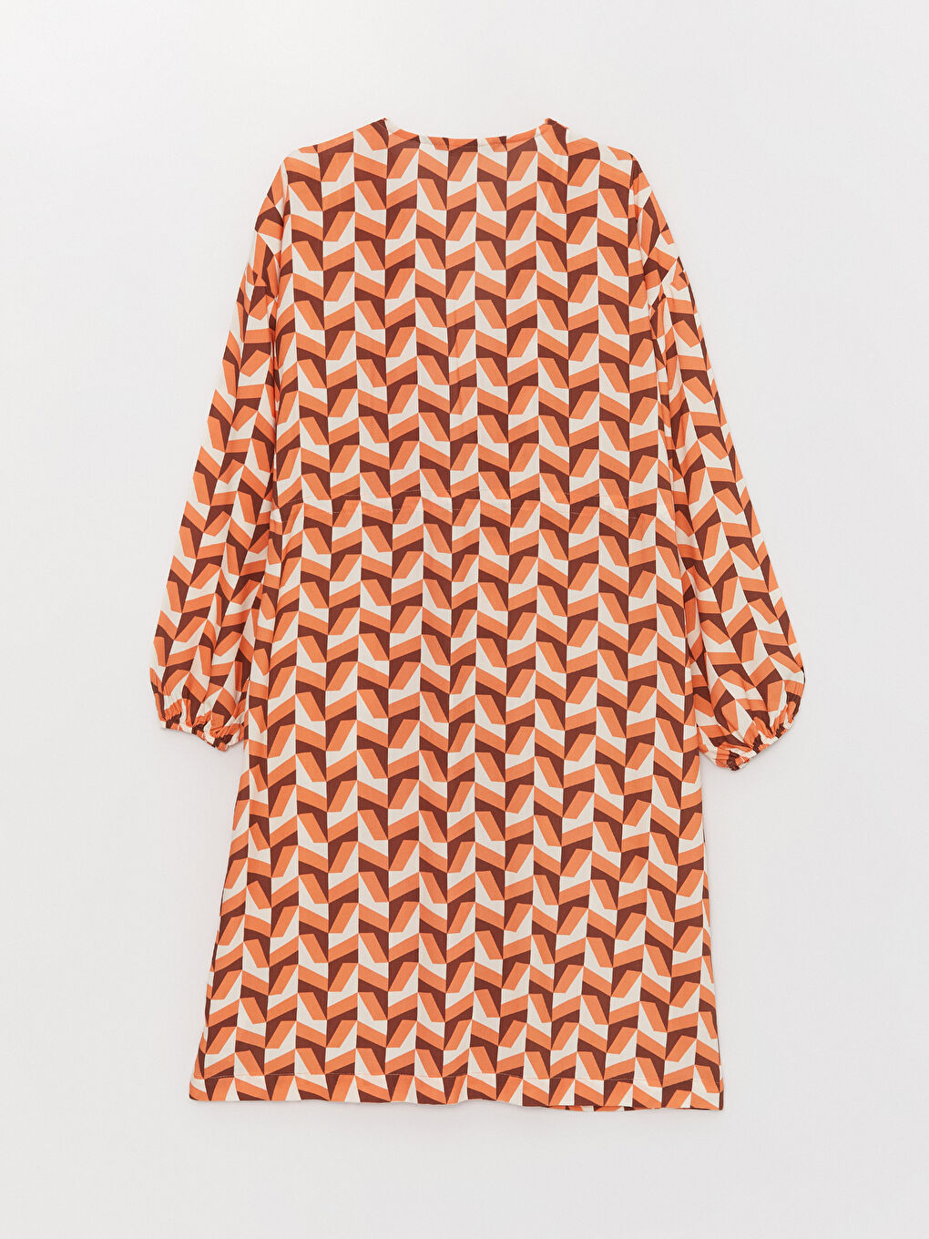 Shawl Collar Patterned Long Sleeve Women's Kimono -S3KJ49Z8-LSP