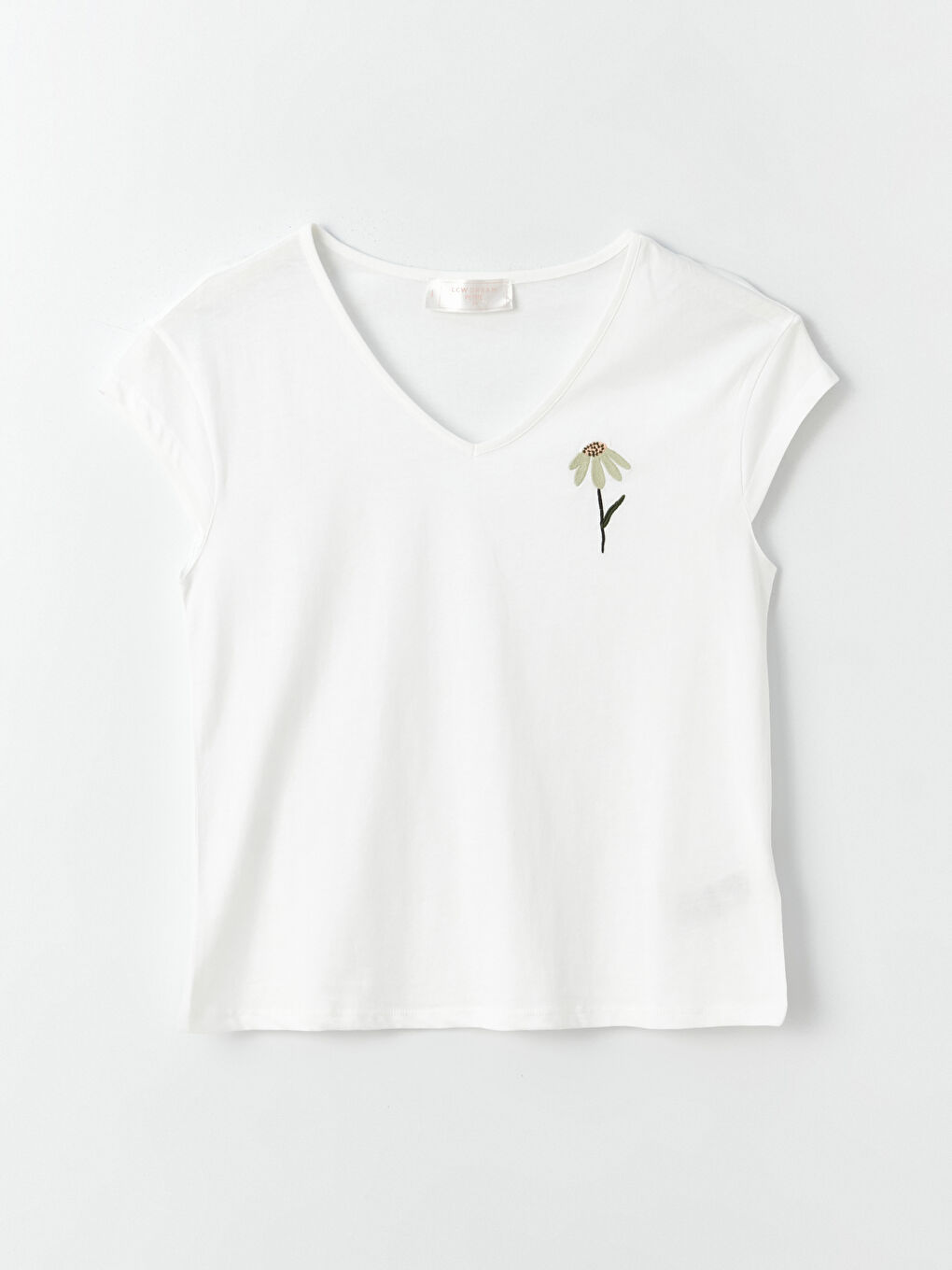 Yeşil V Yaka Baskılı Kısa Kollu Kadın Kaprili Pijama Takımı-6