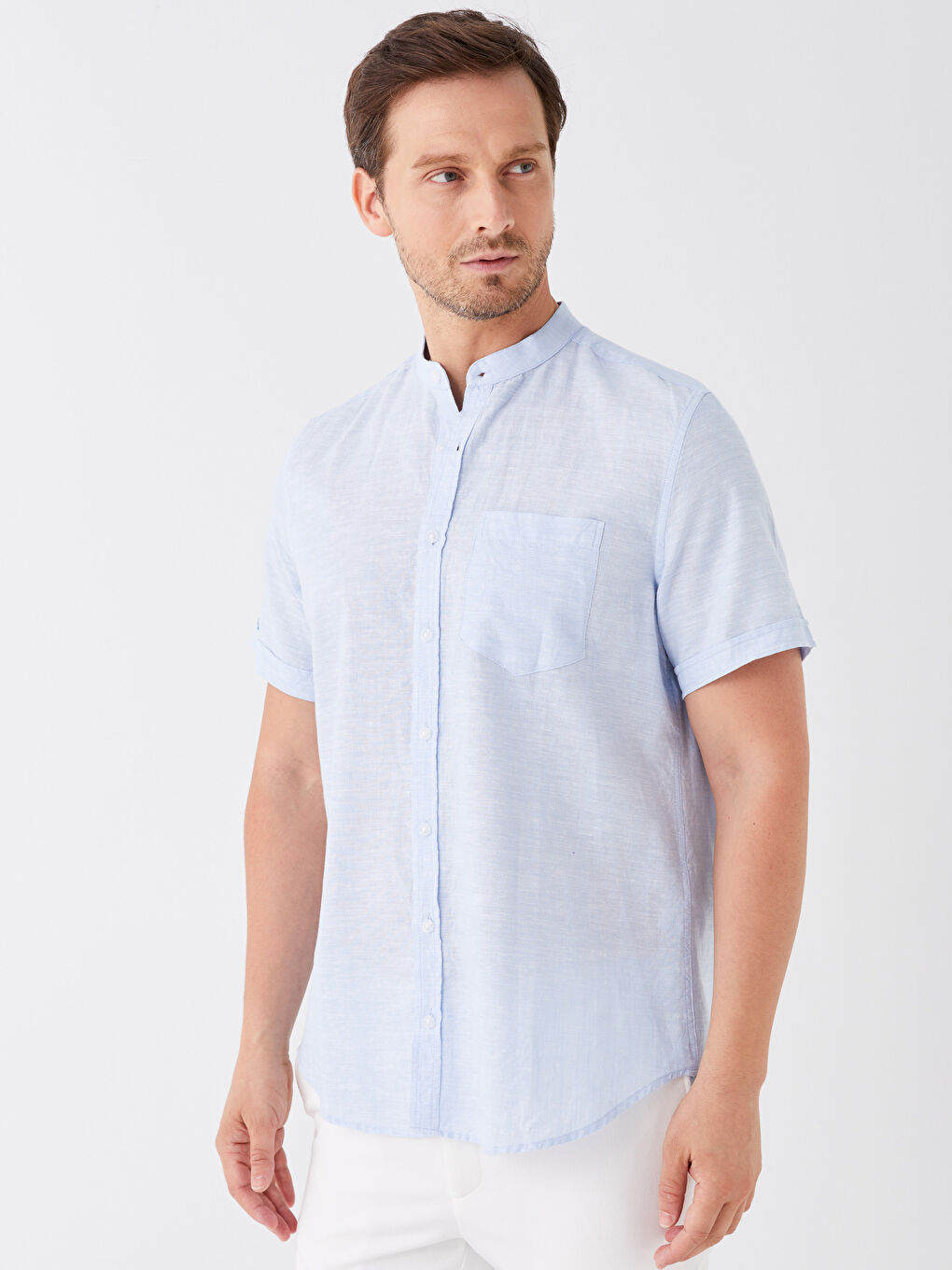Mavi Regular Fit Kısa Kollu Erkek Gömlek