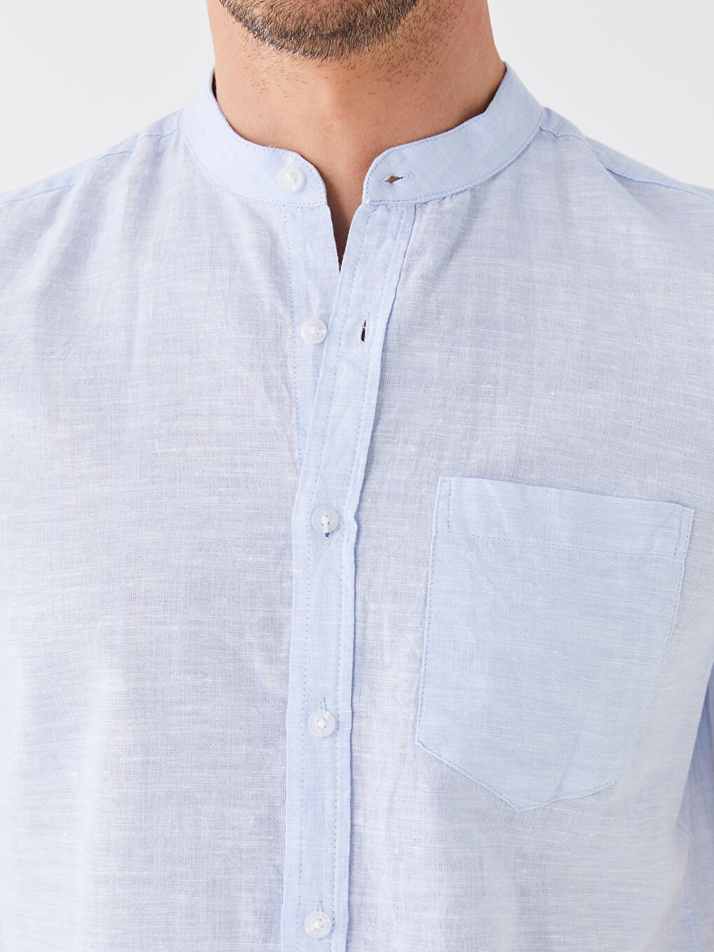 Mavi Regular Fit Kısa Kollu Erkek Gömlek-3