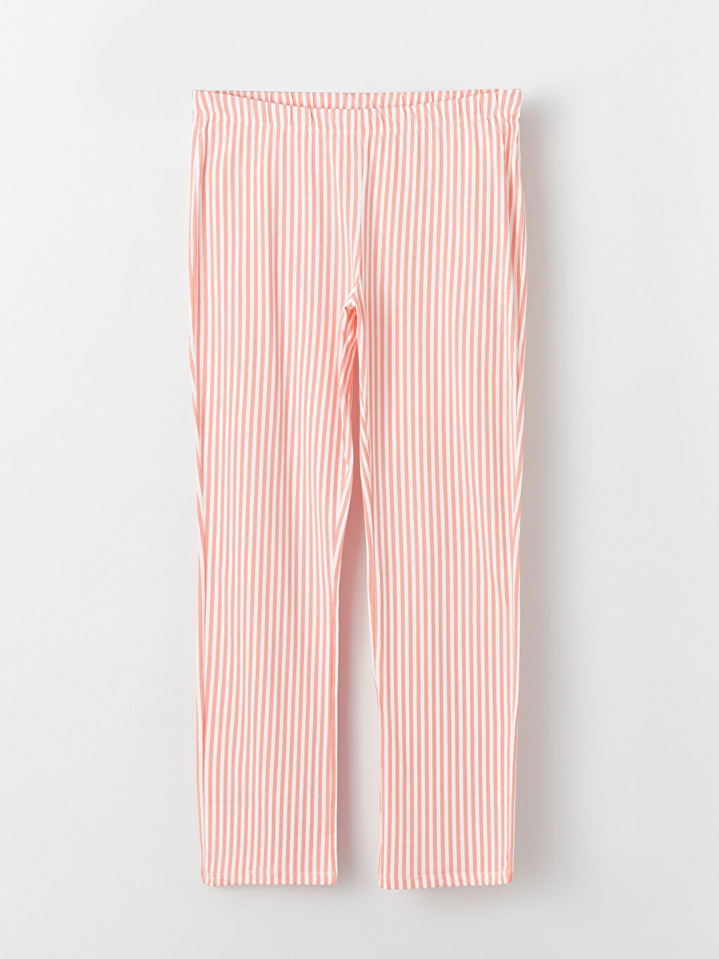 Mercan Bisiklet Yaka Baskılı Kısa Kollu Kadın Pijama Takımı-8