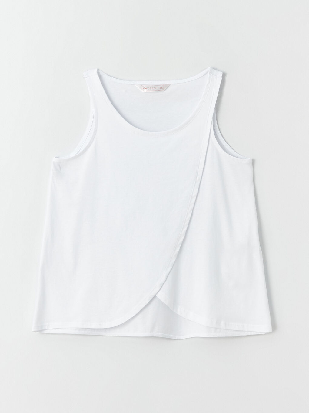 Mavi U Yaka Çizgili Kadın Kaprili Pijama Takımı-6