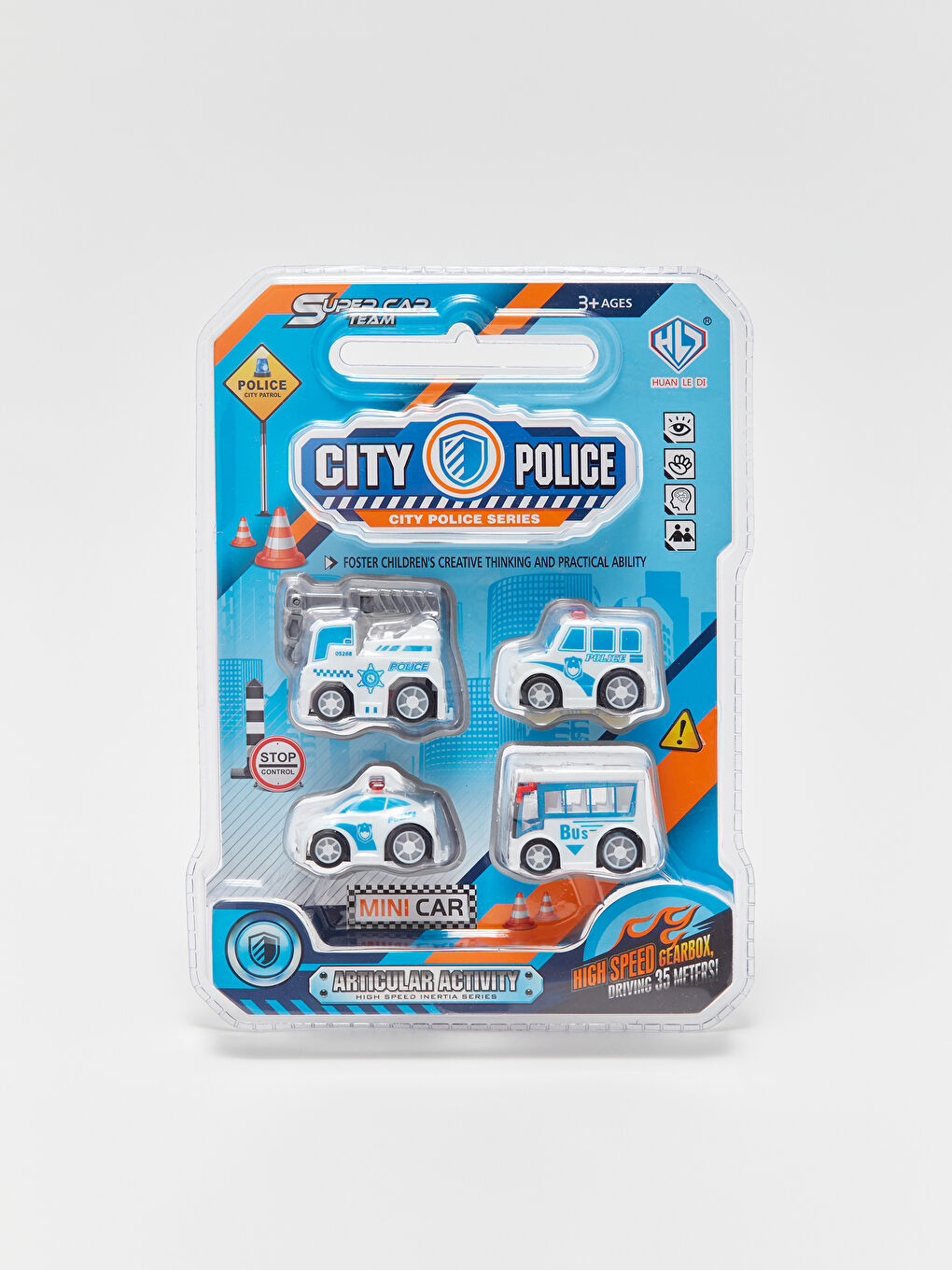 Erkek Çocuk Oyuncak Araba Seti 4'lü.