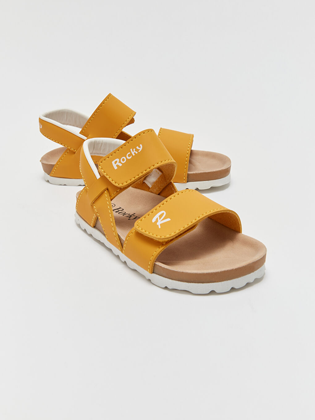 Rocky Sarı Baskılı Cırt Cırtlı Unisex Sandalet - 2