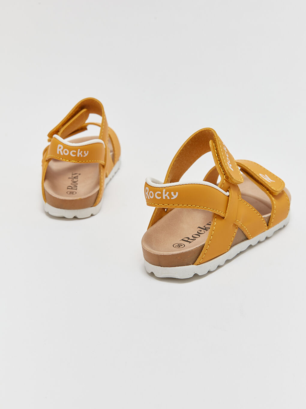 Rocky Sarı Baskılı Cırt Cırtlı Unisex Sandalet - 4