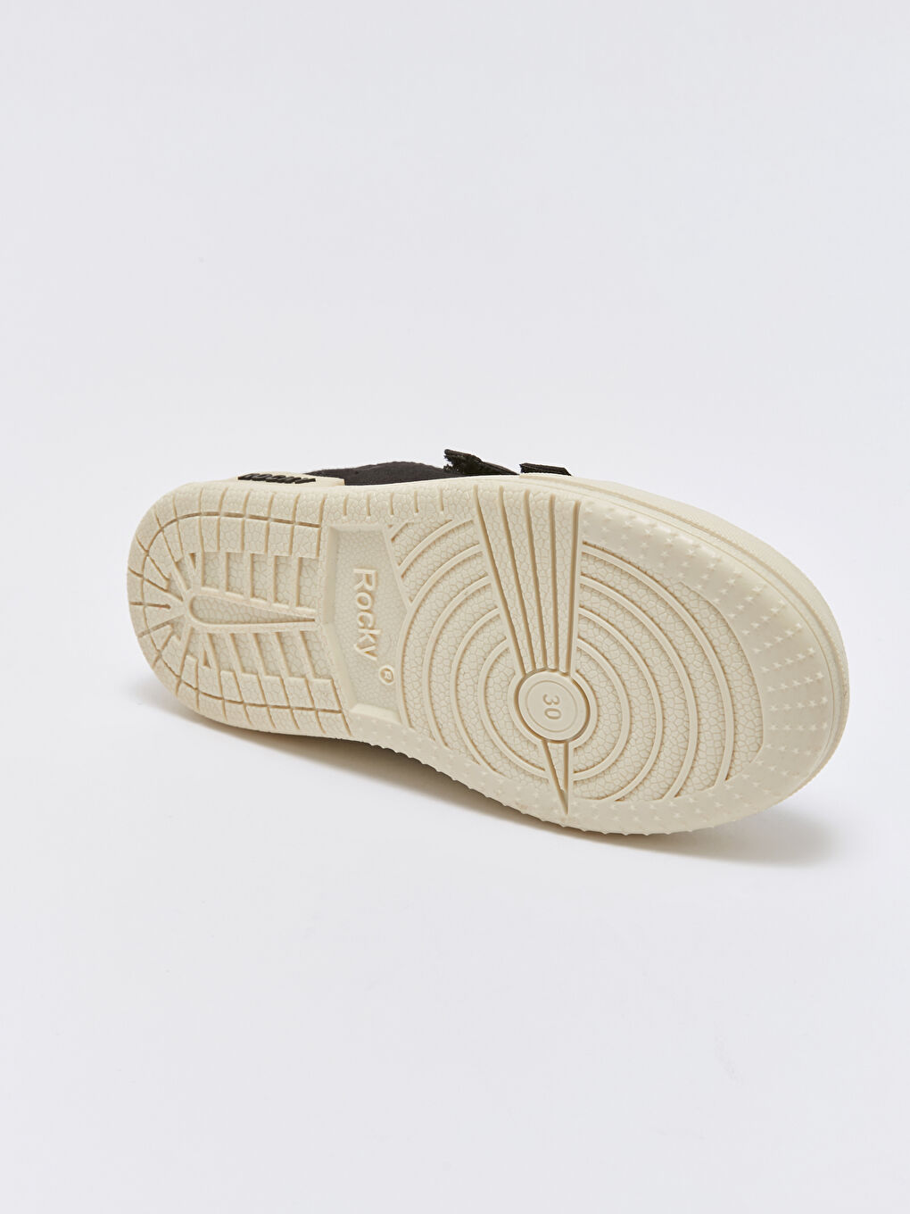 Siyah Cırt Cırtlı Unisex Spor Ayakkabı-3