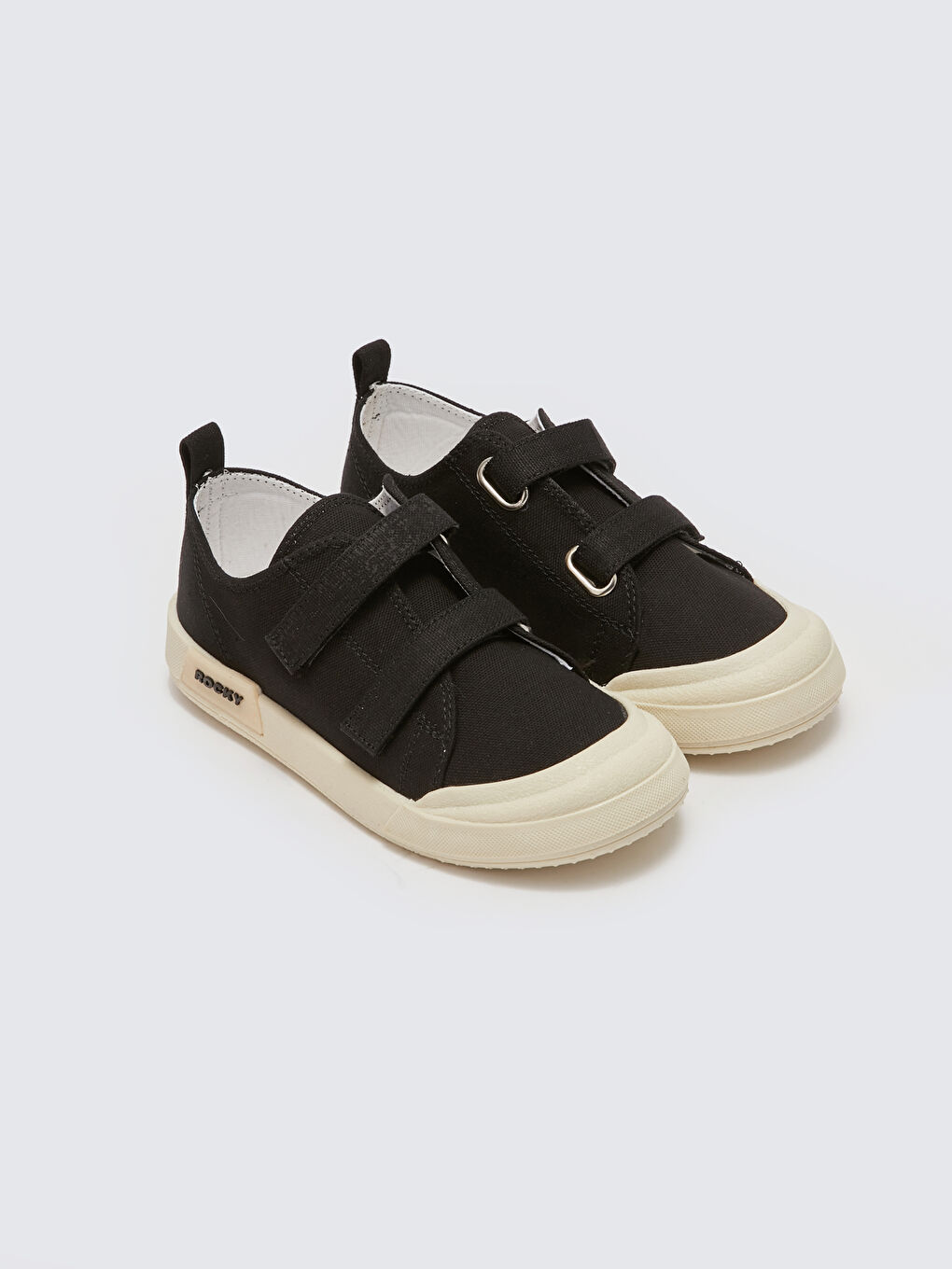 Siyah Cırt Cırtlı Unisex Spor Ayakkabı