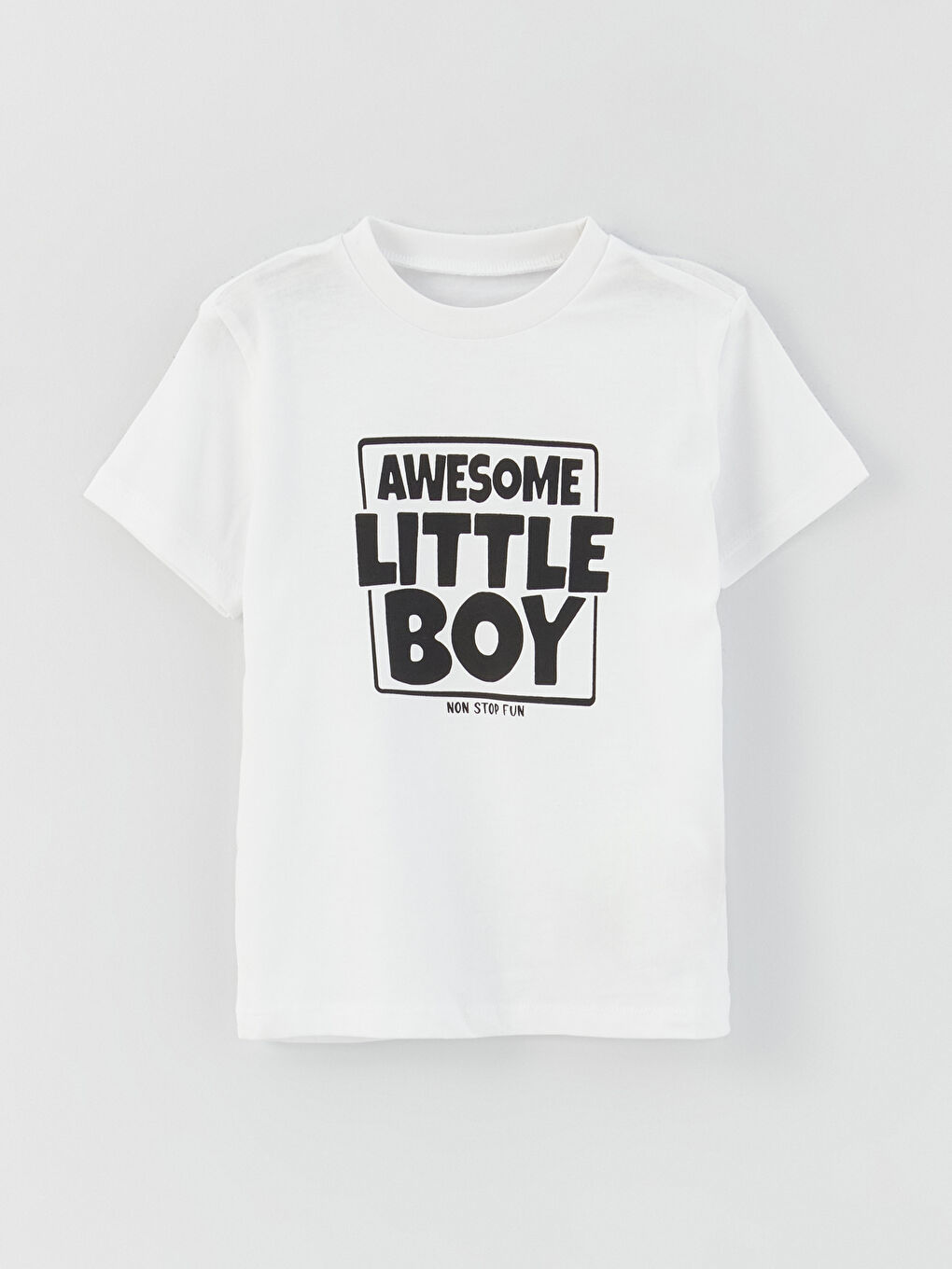 LCW baby Radlerhose Kurzarm Bedrucktes Baby Jungen T-Shirt und Shorts 2-Teiliges Set -S3KL02Z1-KE8