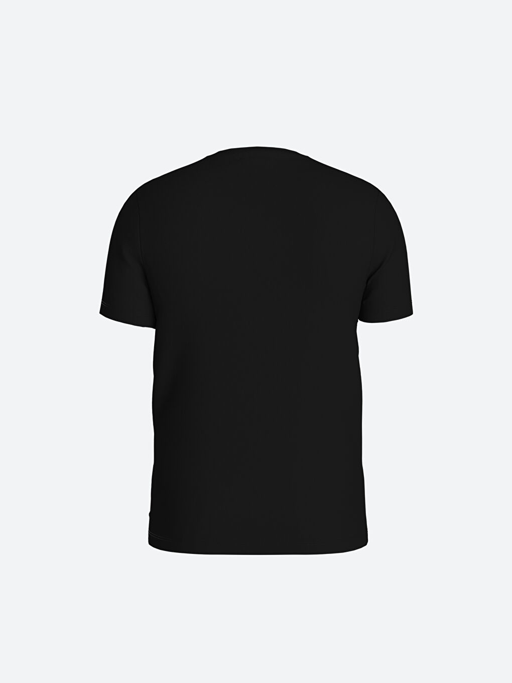 تيشيرت رجالي بياقة دائرية قماش جيرسي-1