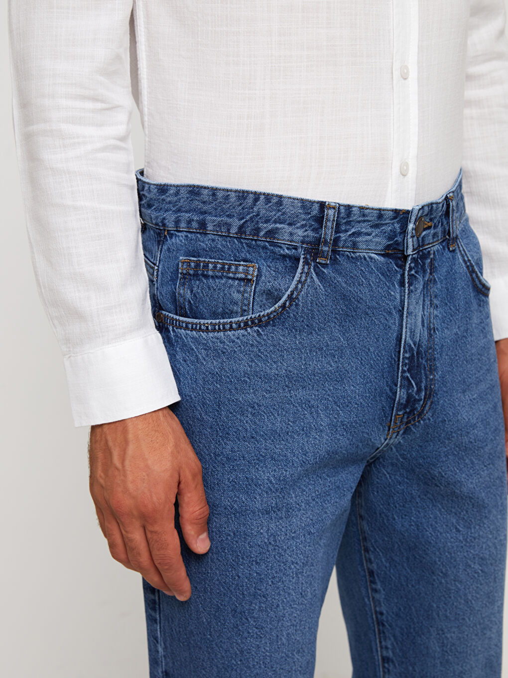 İndigo 750 Slim Fit Erkek Jean Pantolon-3