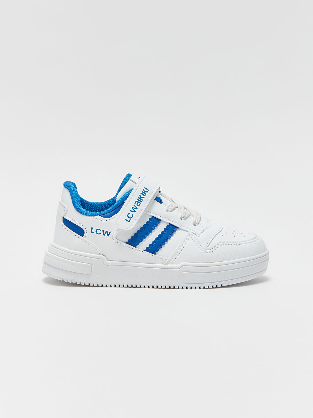 Mavi Cırt Cırtlı Erkek Çocuk Spor Ayakkabı-1