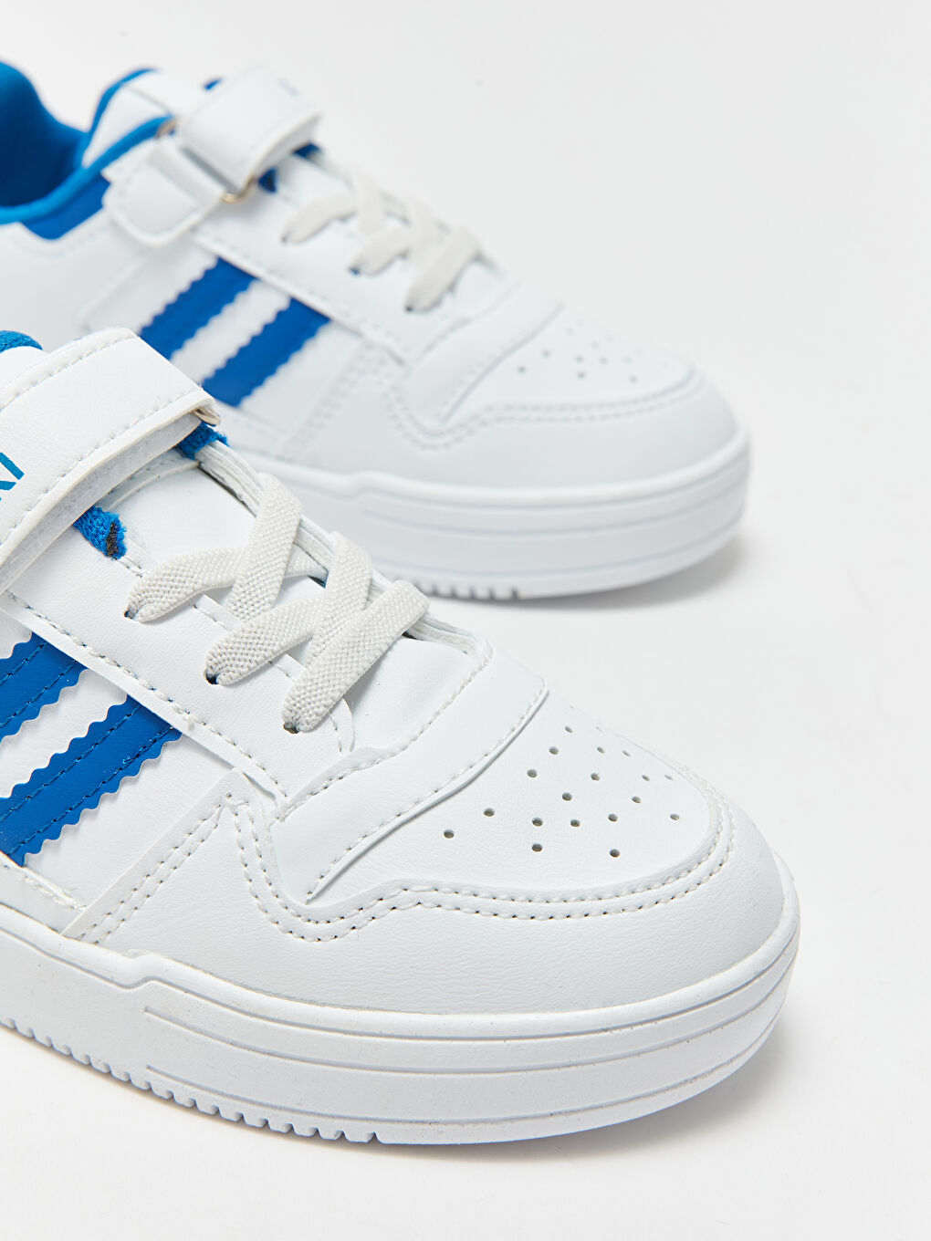 Mavi Cırt Cırtlı Erkek Çocuk Spor Ayakkabı-2