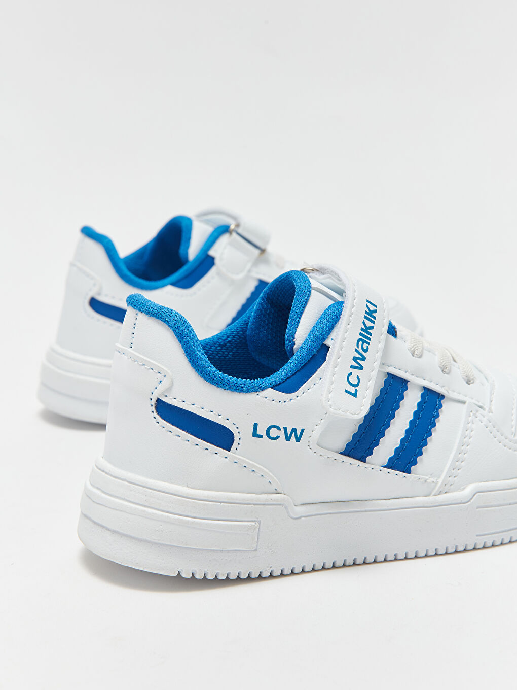 Mavi Cırt Cırtlı Erkek Çocuk Spor Ayakkabı-3