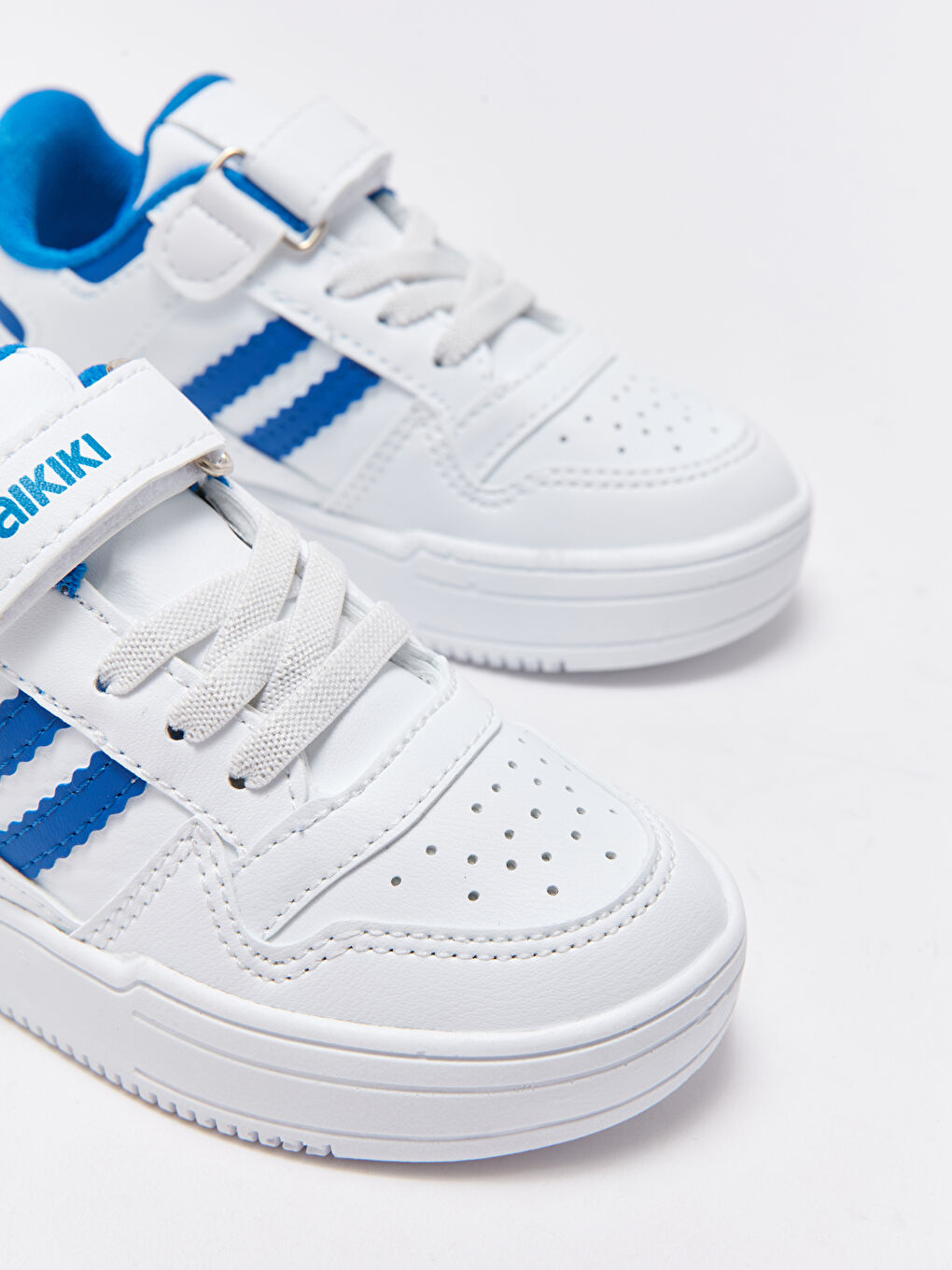 Mavi Cırt Cırtlı Erkek Çocuk Spor Ayakkabı-2