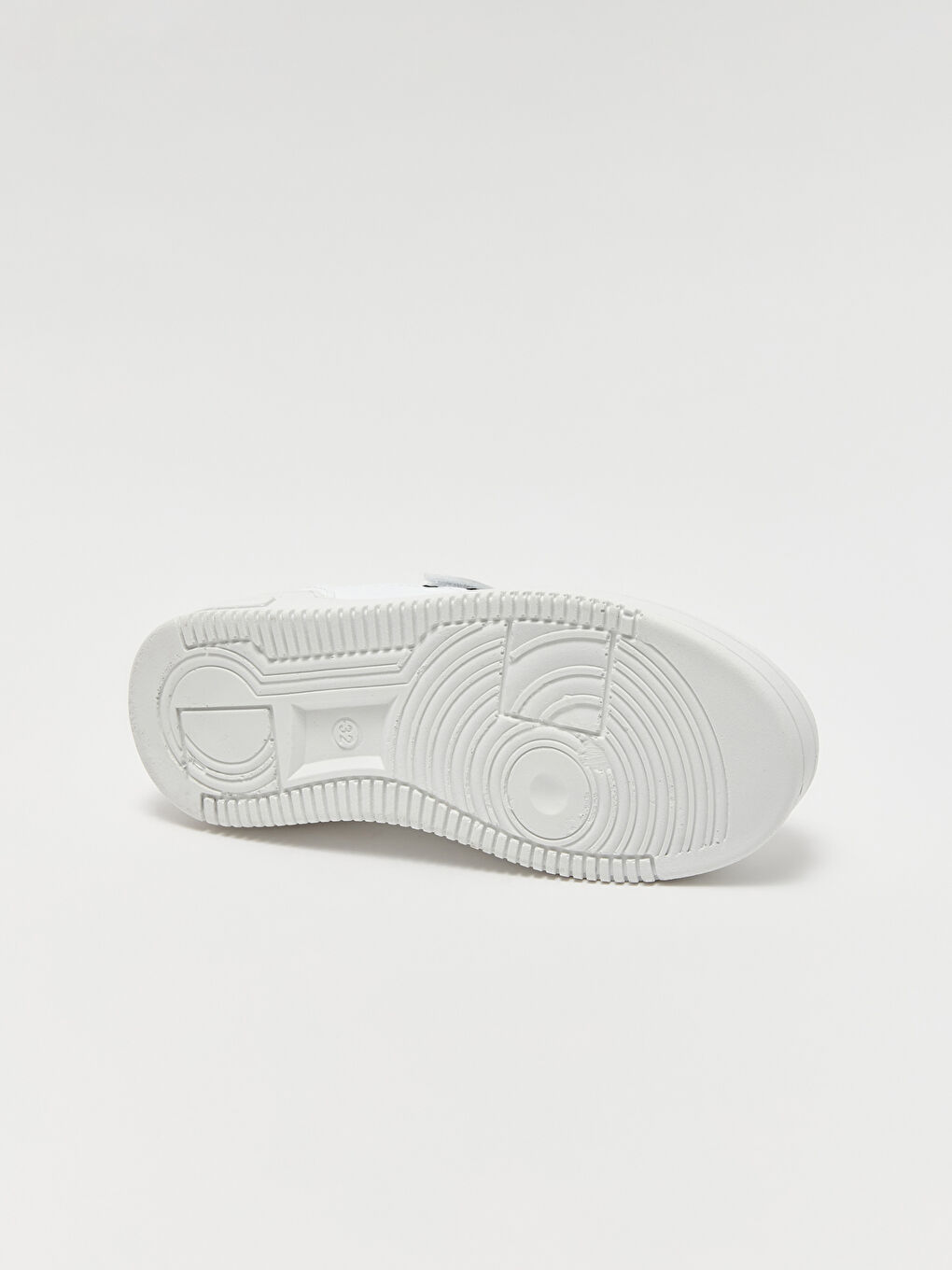 Beyaz Cırt Cırtlı Erkek Çocuk Spor Ayakkabı-4