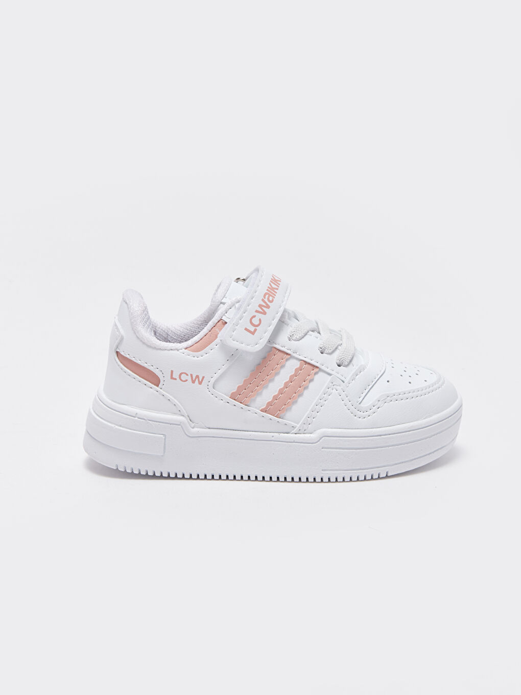 أحذية رياضية للبنات بشريط لاصق-1