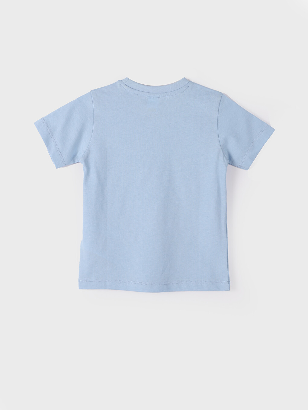 Crew Neck Short Sleeve Baby Boys' T-shirt-3
