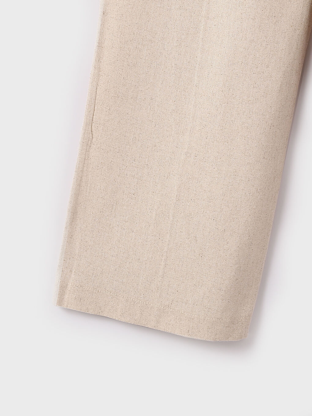 Elastic Waist Wide Leg Women's Trousers-3