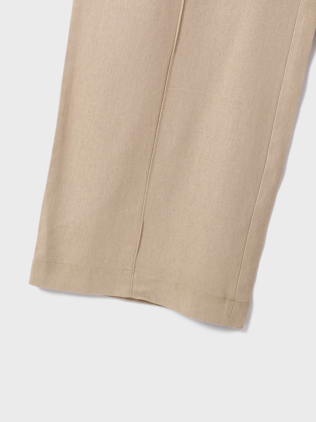 بنطلون واسع الساق بوسط مطاطي للسيدات-3