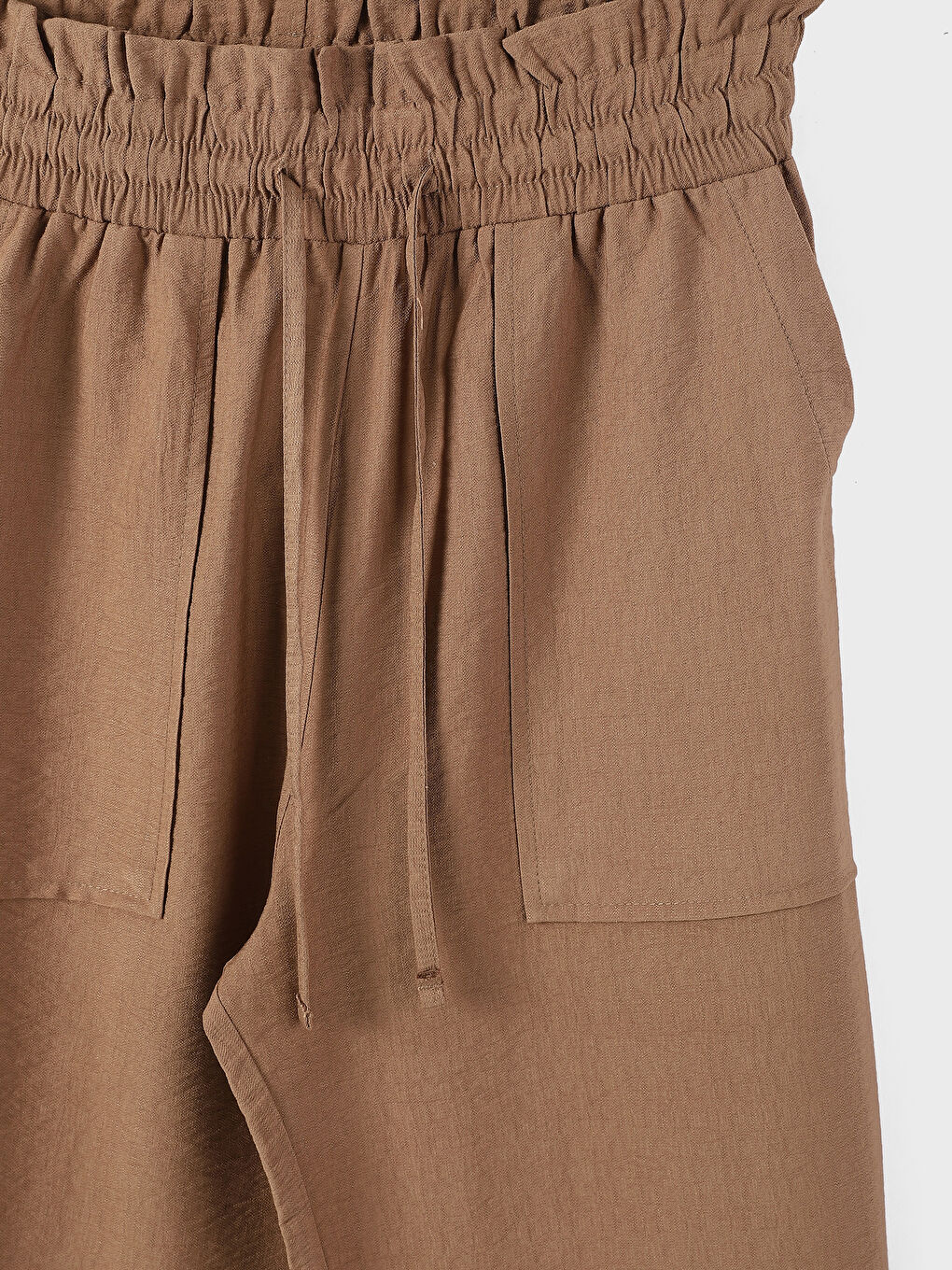 Elasticated Waist Women's Trousers-2