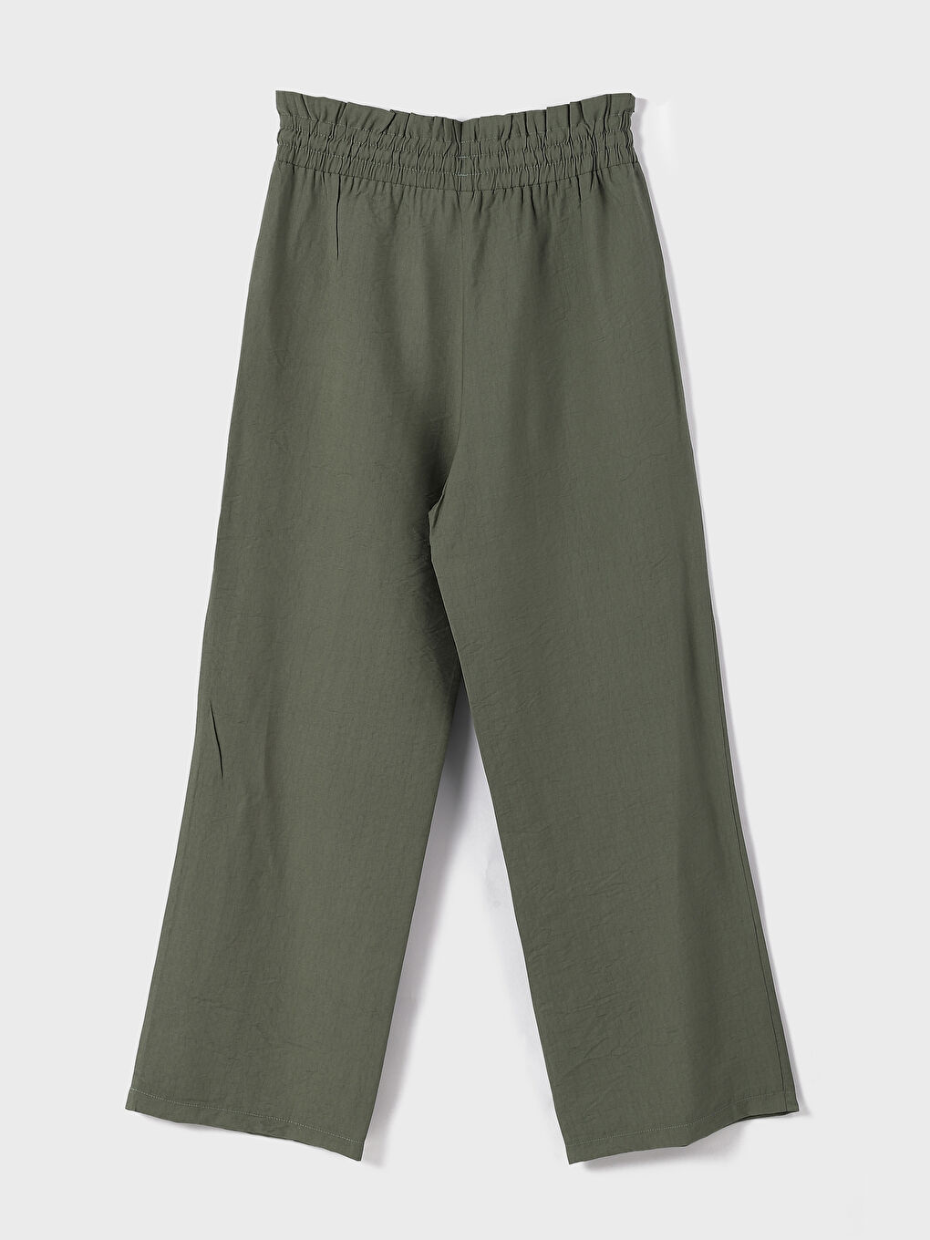 بنطلون وسط مرن للسيدات-1