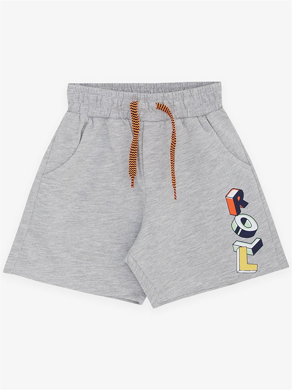 Turkuaz Bisiklet Yaka Baskılı Erkek Bebek Atlet ve Şort 2'li Takım-3