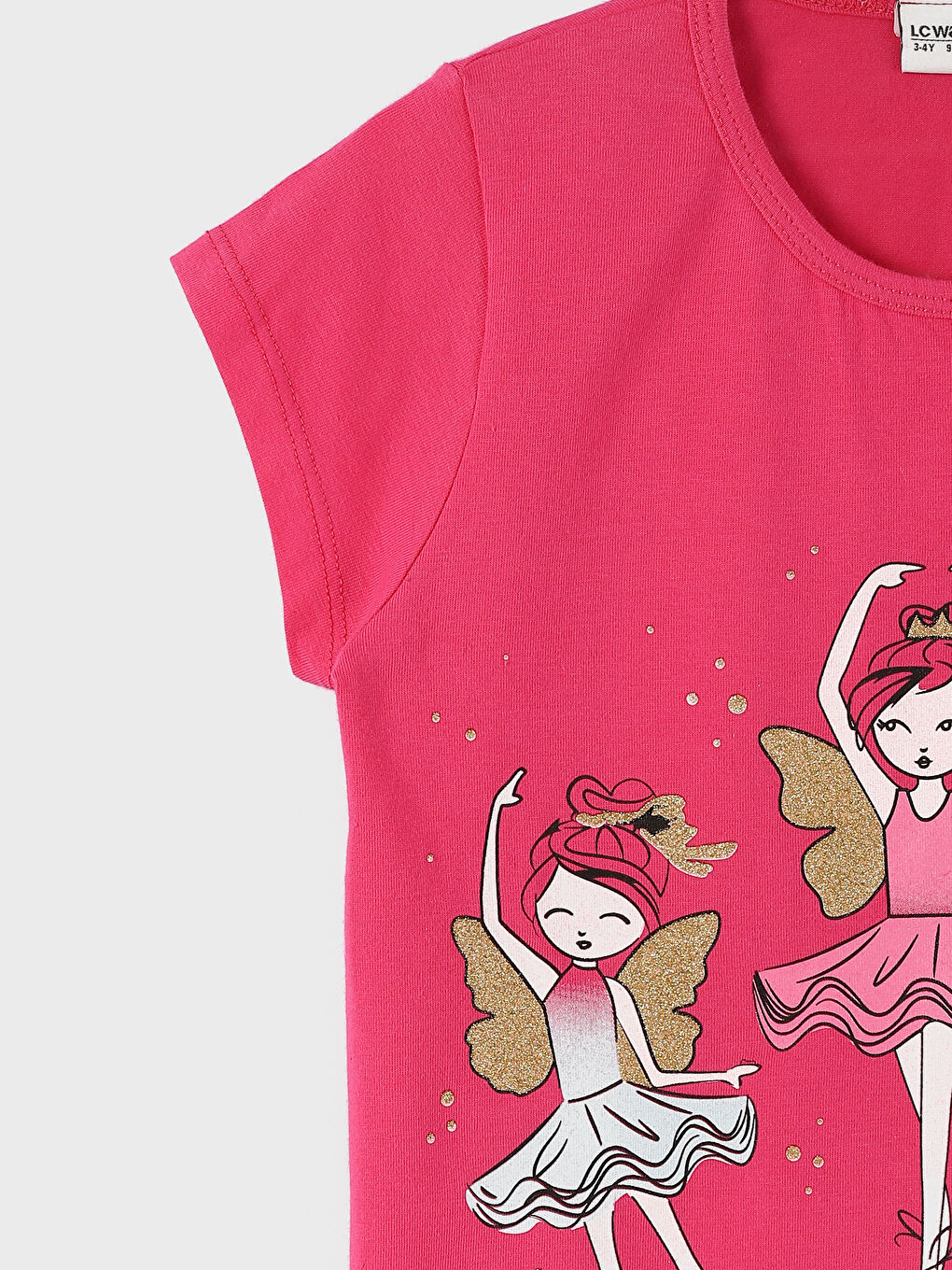 تيشيرت بياقة دائرية - بنات رضع - مجموعتين-3