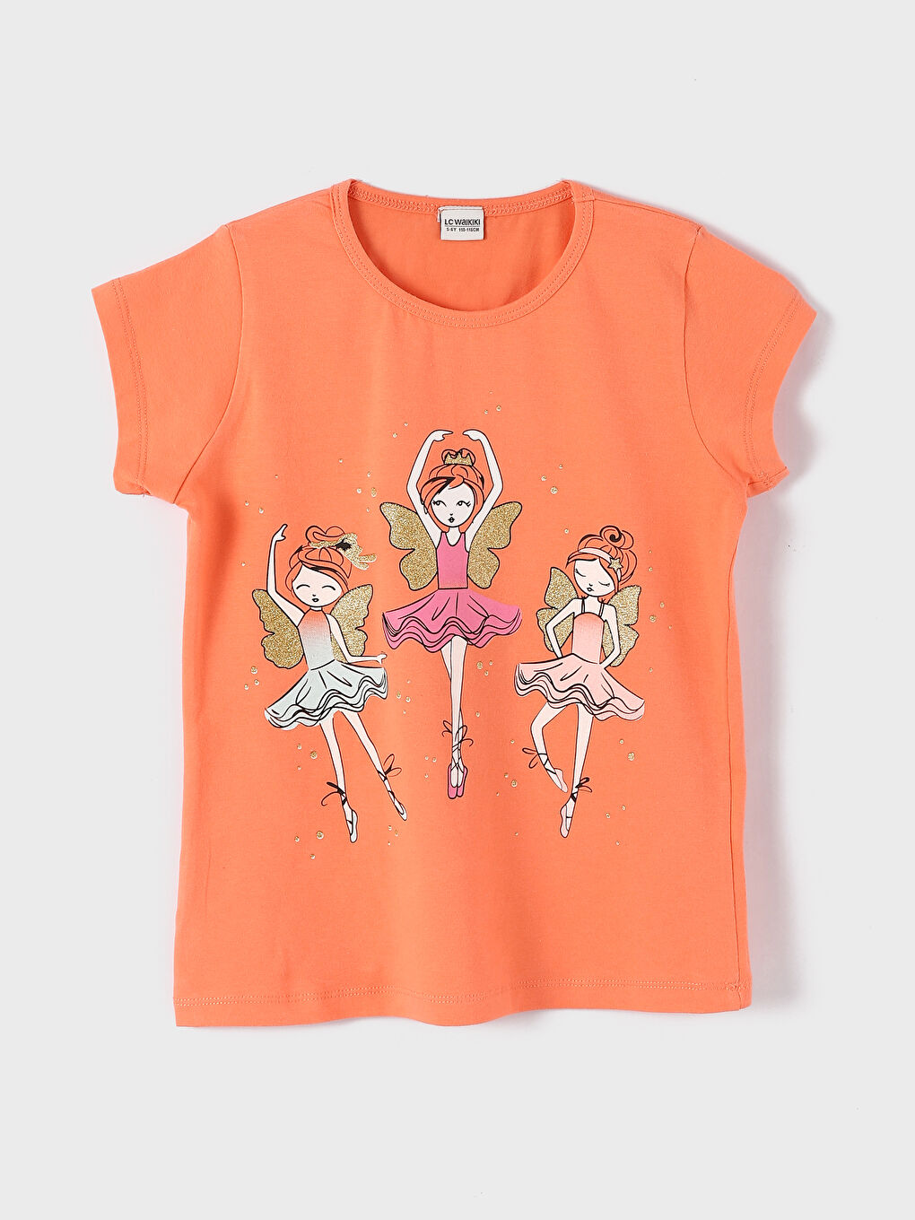 تيشيرت بياقة دائرية - بنات رضع - مجموعتين-1