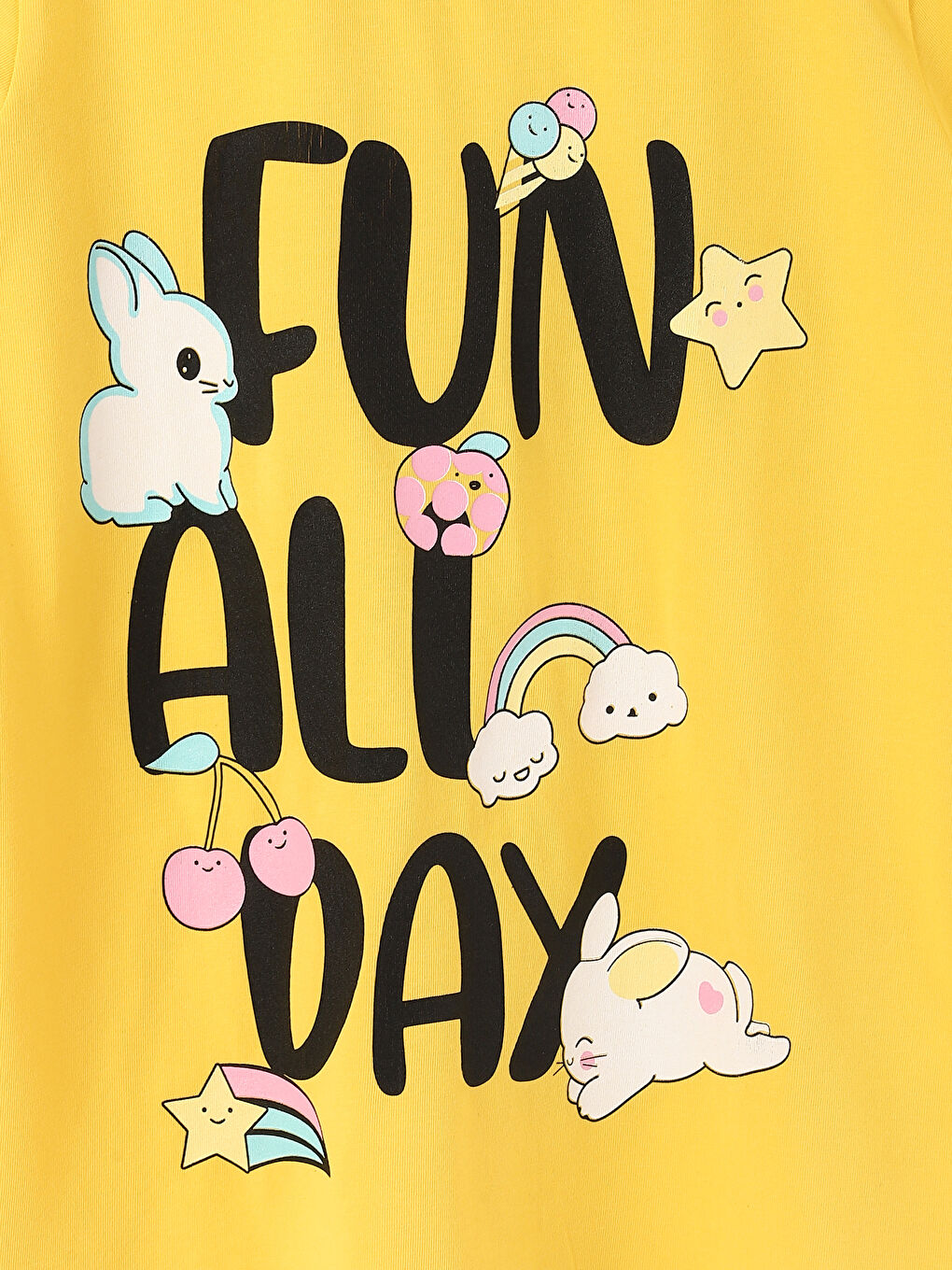 تيشيرت بياقة دائرية - بنات رضع - مجموعتين-8