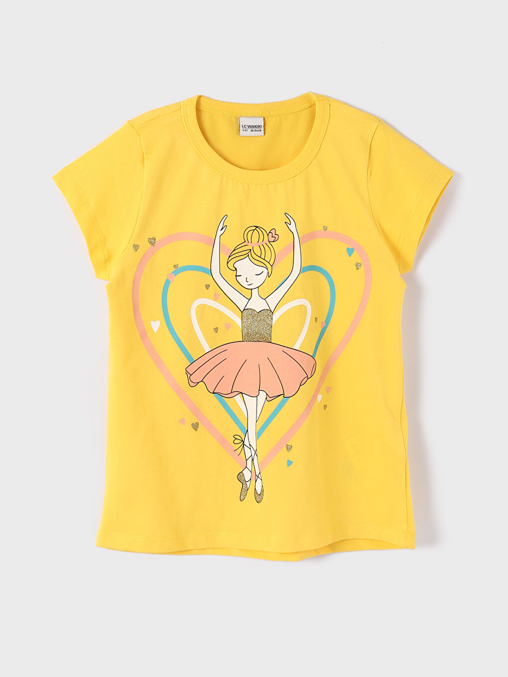 Crew Neck Baby Girls T-Shirt 2 Pack-5