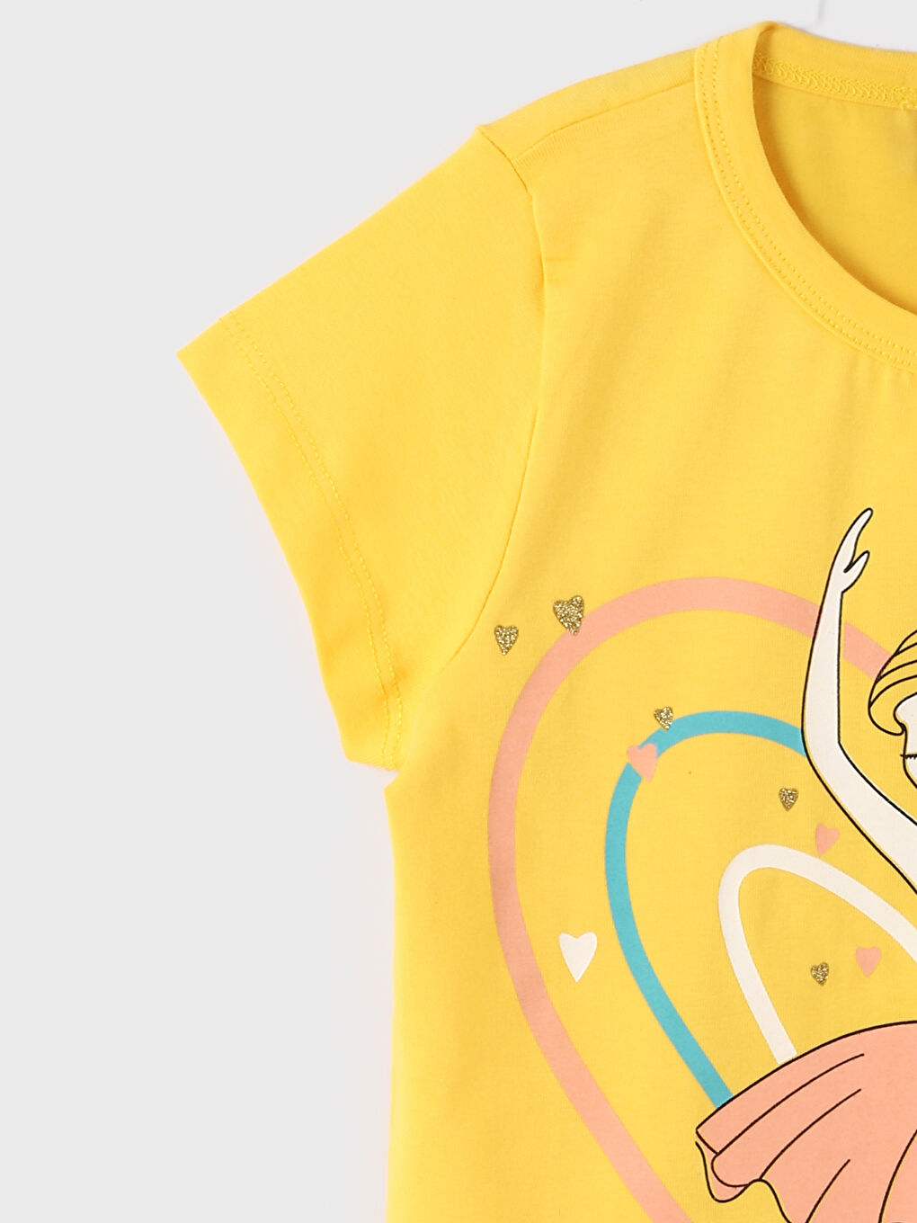 Crew Neck Baby Girls T-Shirt 2 Pack-7