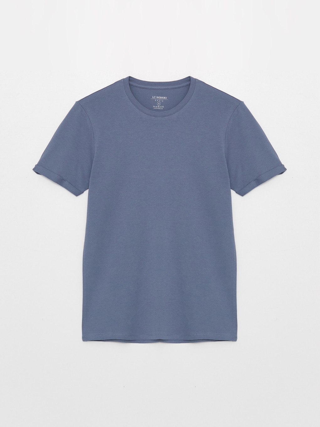 Crew Neck Short Sleeve Men's T-shirt-5