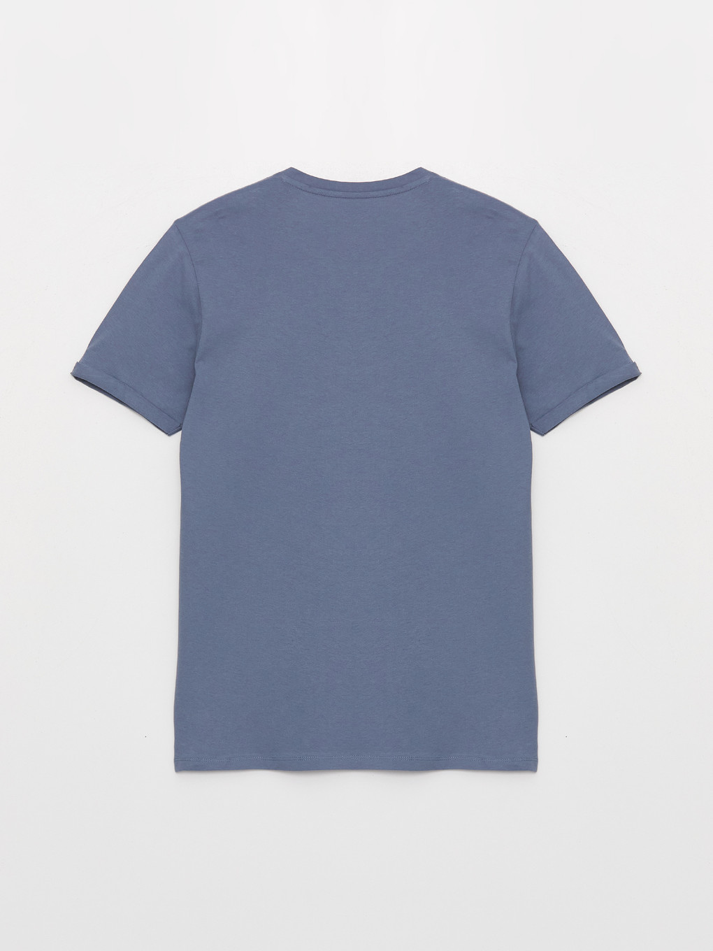 Crew Neck Short Sleeve Men's T-shirt-6