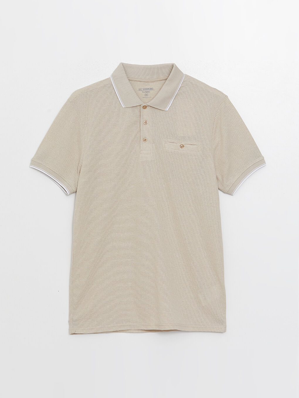 Футболка мужская с коротким рукавом и воротником поло-5