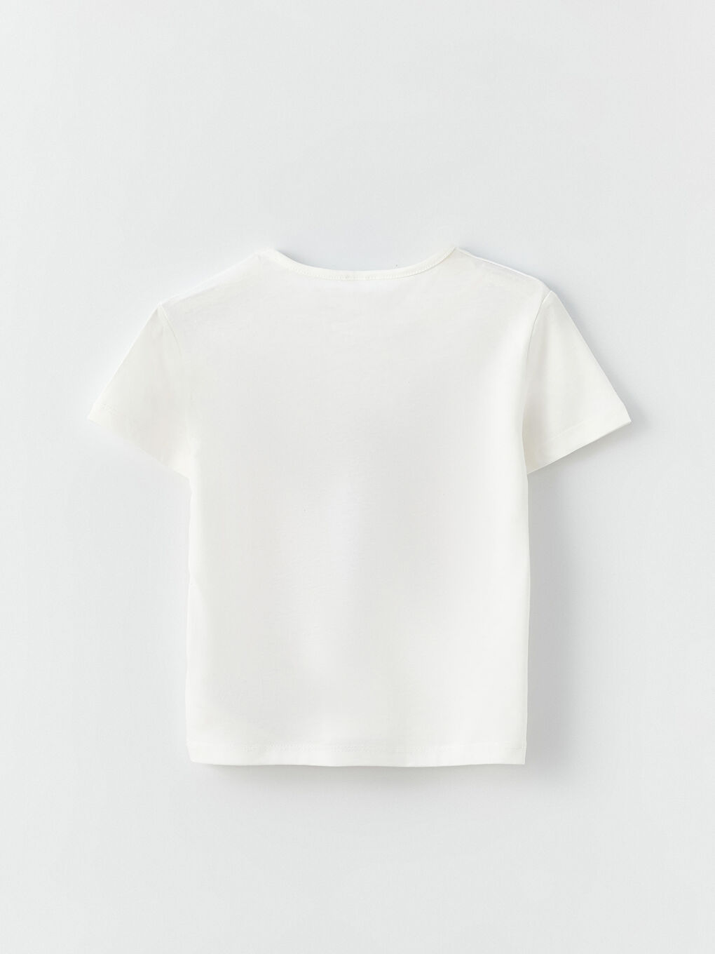 Bicycle Collar Lilo and Stitch Printed Baby Girl T-Shirt-1