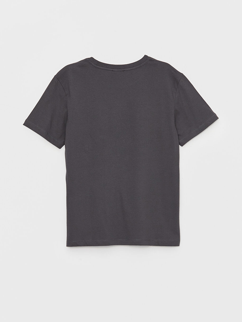 تيشيرت نسائي بأكمام قصيرة وياقة دائرية مطبوع-6