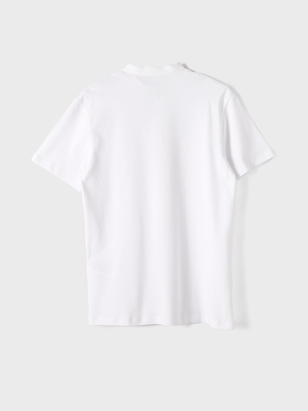 تيشيرت بيكيه بياقة مندرين للرجال-2