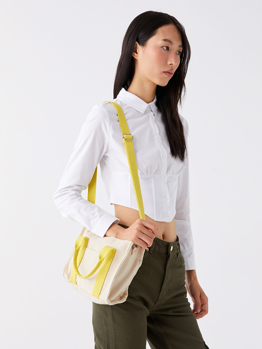 Сумка-шоппер с карманами для женщин-2