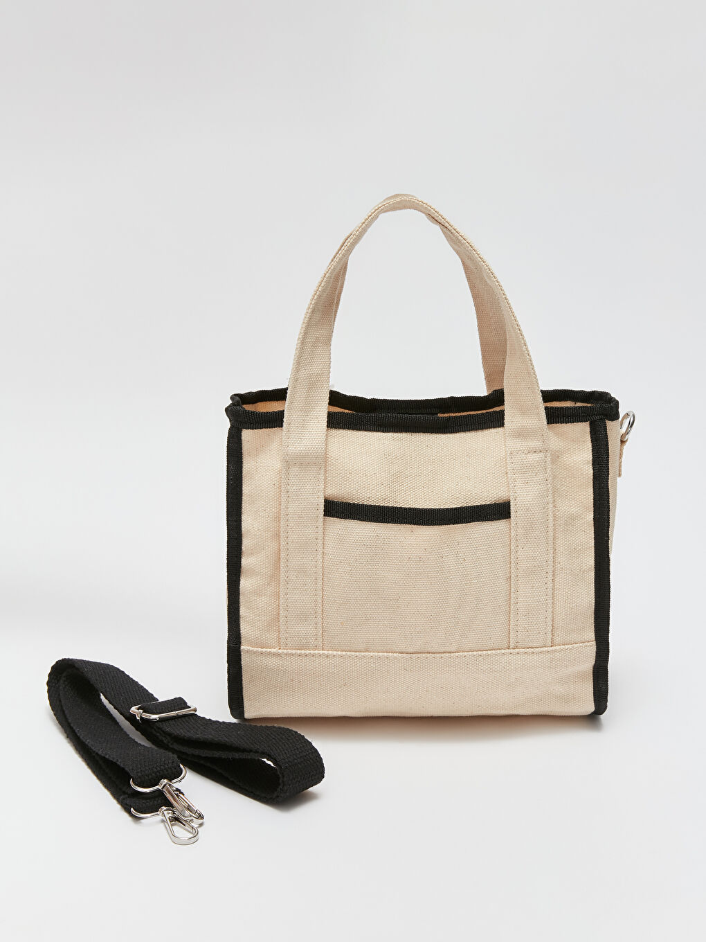 Pocket Detailed Women's Tote Bag-2