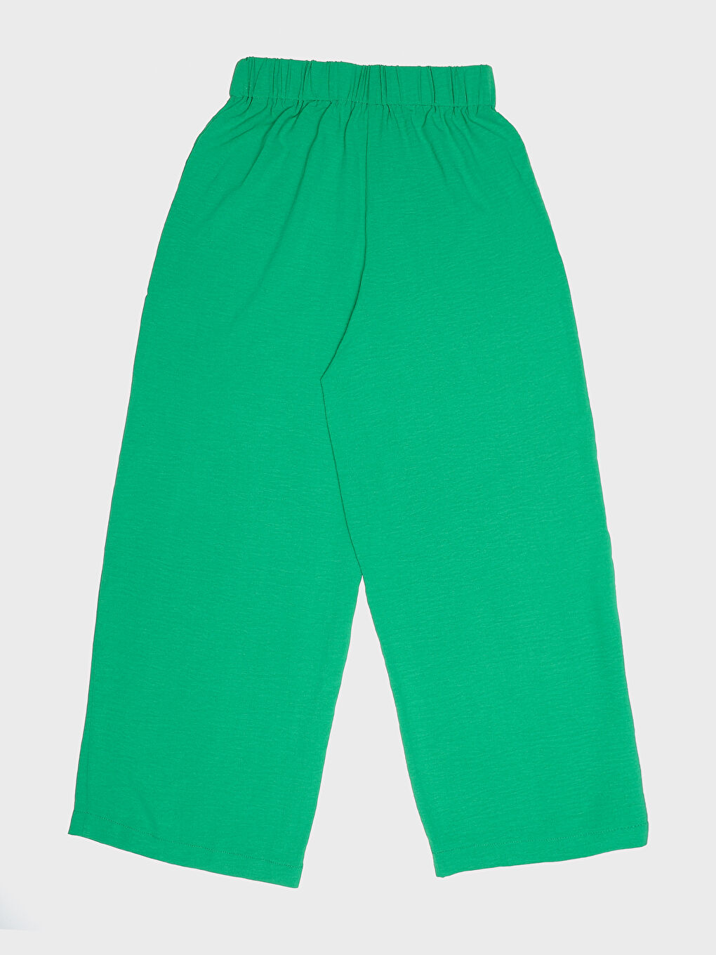 Elasticated Waist Plain Wide Leg Women's Trousers -S3KN28Z8-VJL