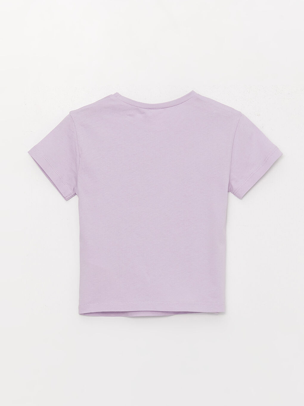 Crew Neck Printed Baby Girls' T-Shirt-1