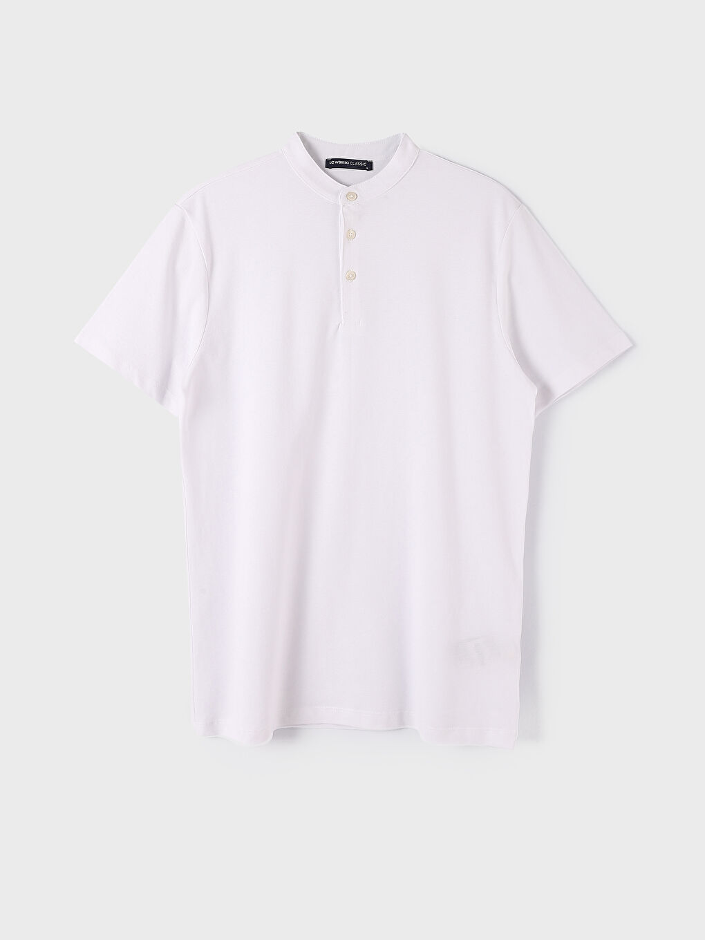 Grandad Collar Short Sleeve Men's T-Shirt