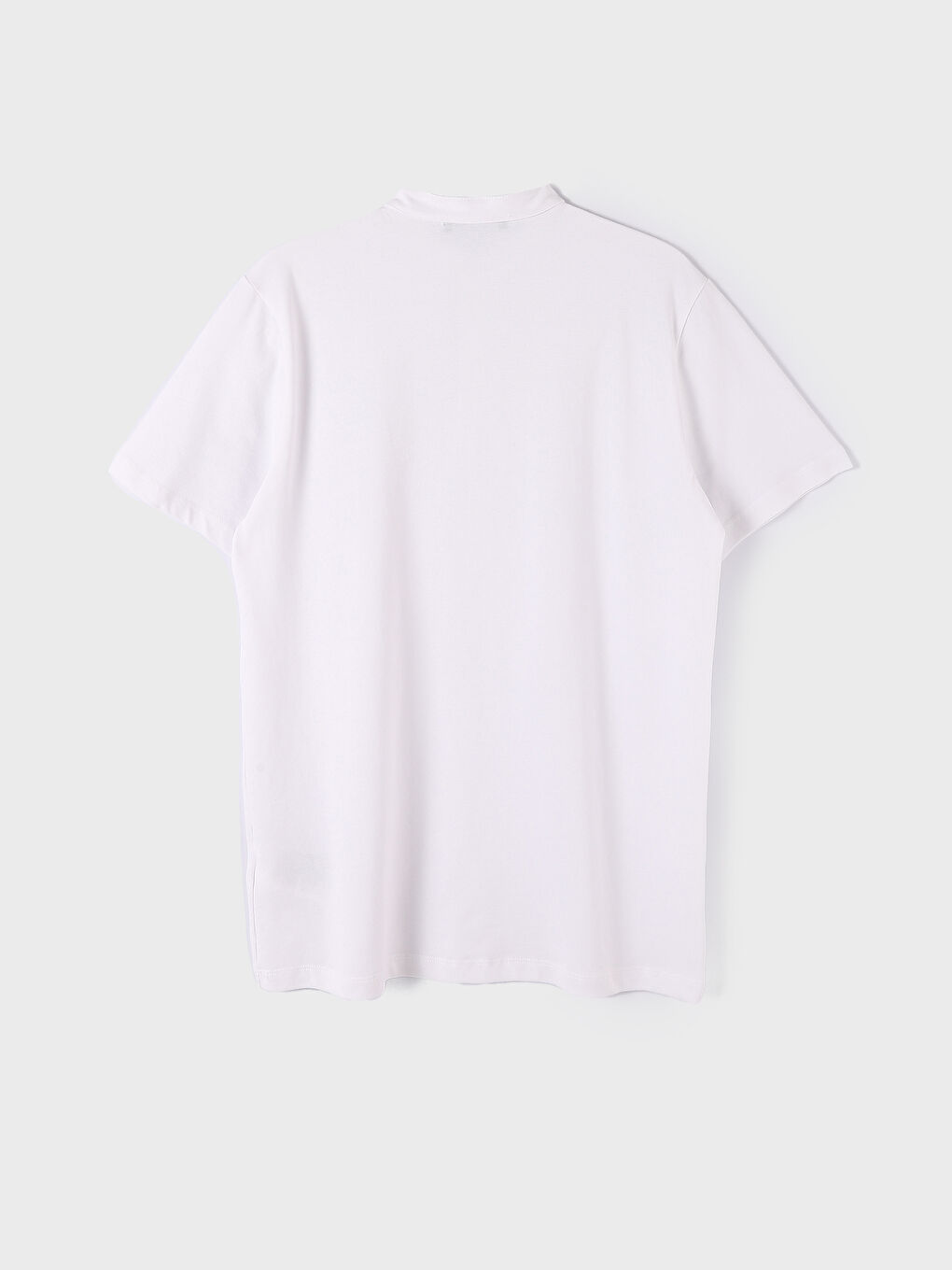 Grandad Collar Short Sleeve Men's T-Shirt-1