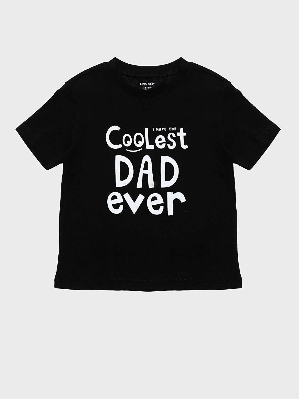 Crew Neck Short Sleeve Printed Baby Boys' T-Shirt